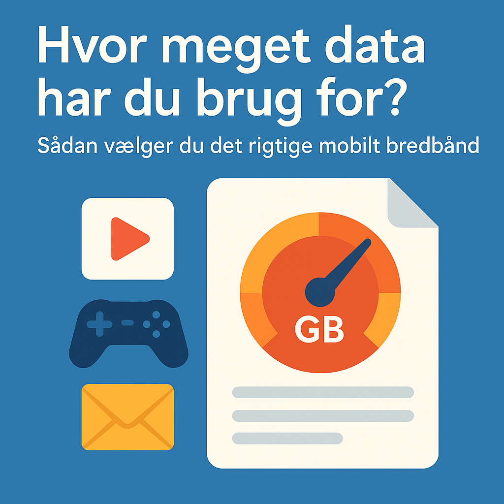 hvor meget data har jeg brug for?